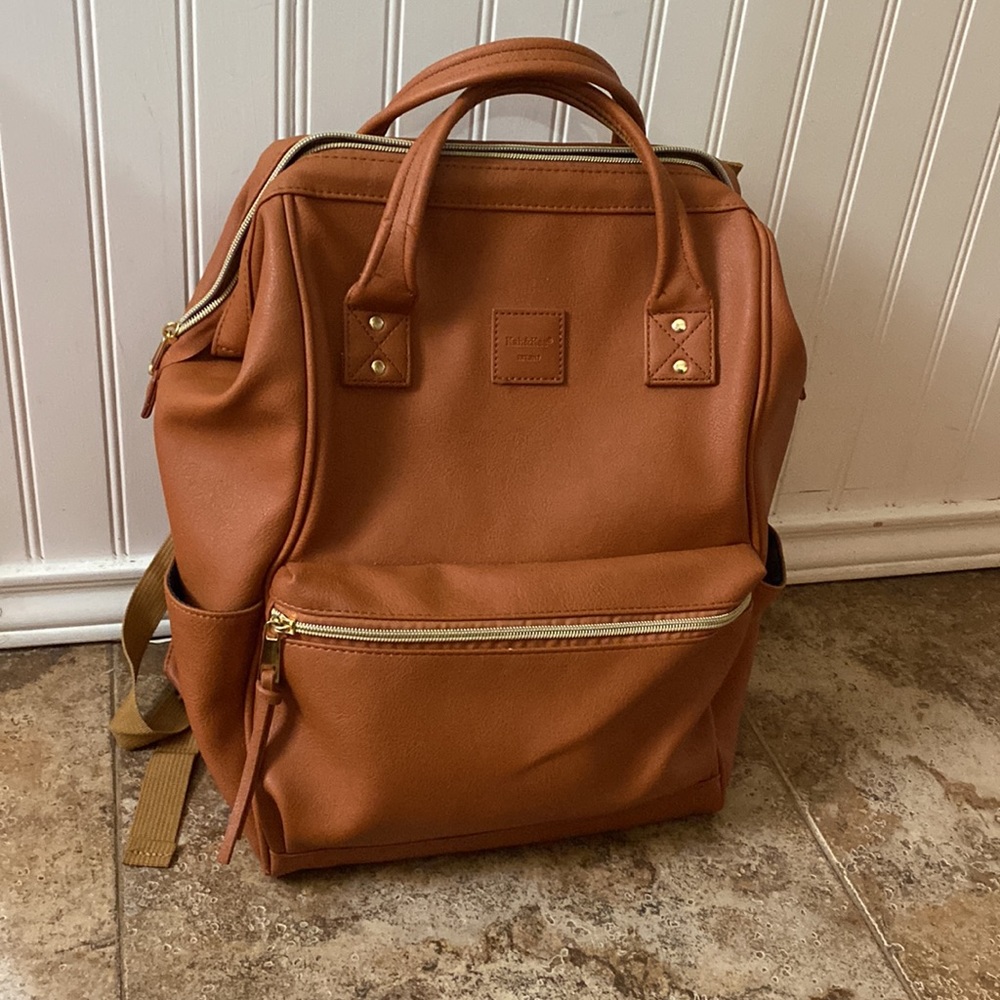 Kah&Kee Faux-Leather Backpack